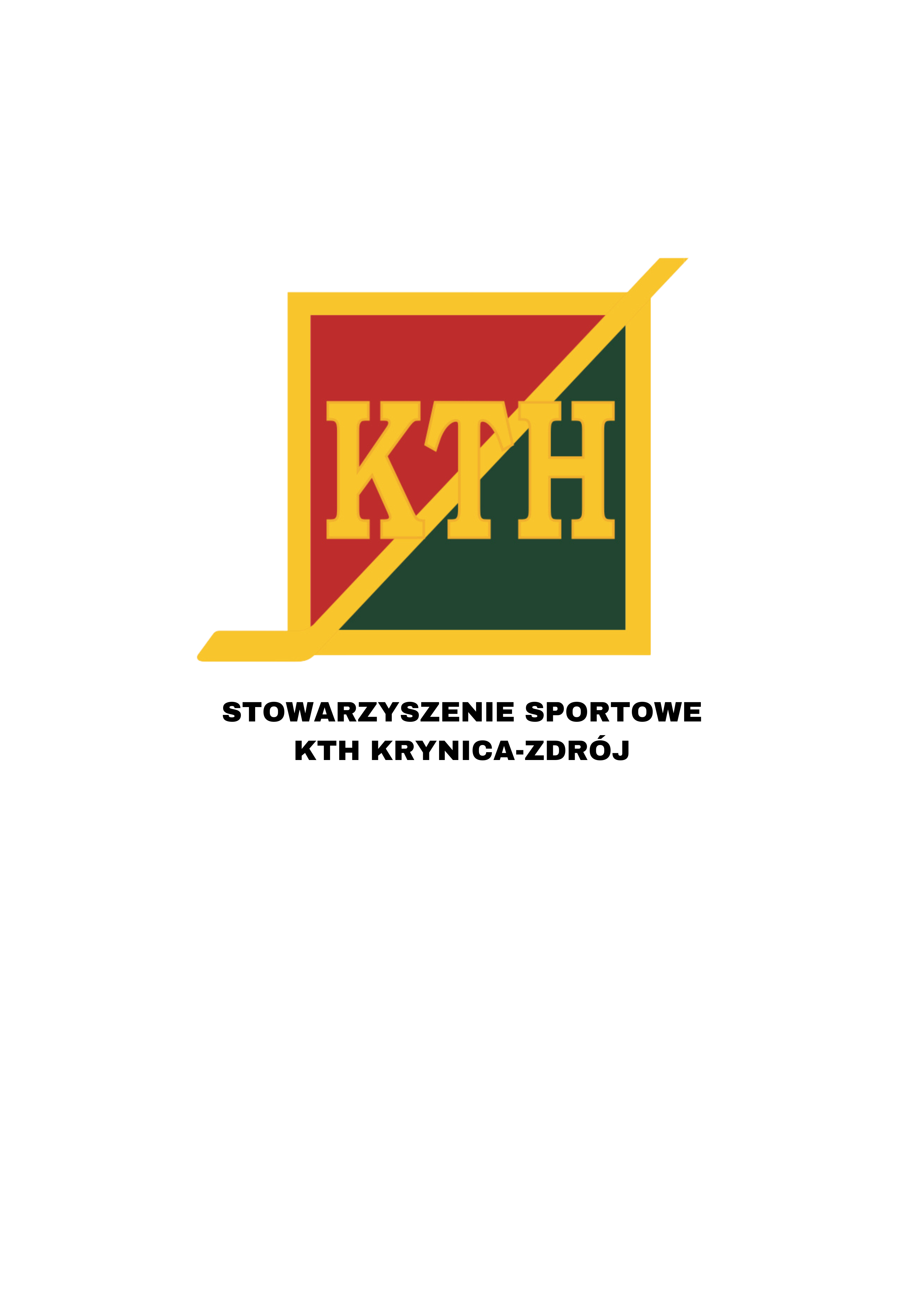 LOGO STOWARZYSZENIE SPORTOWE KTH KRYNICA-ZDRÓJ